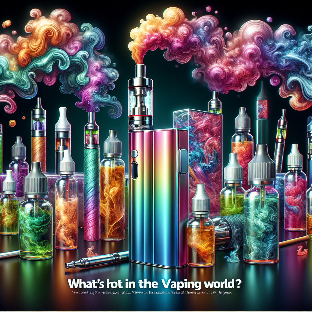 The Latest Trends in Vape Juice: What's Hot in the Vaping World