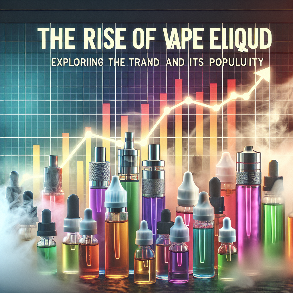 The Rise of Vape Eliquid: Exploring the Trend and Its Popularity